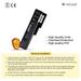Lapcare LVOBT6C2023 6-Cell 4000mAh Laptop Battery, Black-5