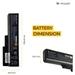 Lapcare LVOBT6C2023 6-Cell 4000mAh Laptop Battery, Black-6