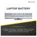 Lapcare LSOBTSI2313 6-Cell 4000mAh Laptop Battery, Silver-4