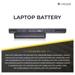 Lapcare LSOBT6C2423 6-Cell 4000mAh Laptop Battery, Black-5