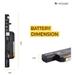 Lapcare LROBT6C3095 6-Cell 4000 mAh Laptop Battery , Black-3