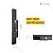 Lapcare LROB6C3539 6-Cell 4000mAh Laptop Battery, Black-3