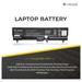 Lapcare LIOBT6C2202 6-Cell 4000mAh Laptop Battery, Black-4