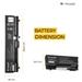 Lapcare LIOBT6C2202 6-Cell 4000mAh Laptop Battery, Black-5