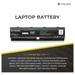 Lapcare LHOBTEN4709 6-Cell 4000mAh Laptop Battery, Black-5
