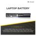 Lapcare LHOBT6C3889 6-Cell 4000mAh Laptop Battery, Black-5