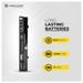 Lapcare LHOBT6C2622 6-Cell 4000mAh Laptop Battery, Black-2