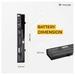Lapcare LHOBT6C2622 6-Cell 4000mAh Laptop Battery, Black-6