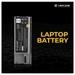Lapcare LDOBTLA4481 6-Cell 4000mAh Laptop Battery, Black-2
