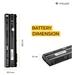 Lapcare LDOBT6C5595 4000mAh 6-Cell Laptop Battery, Black-4