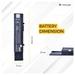 Lapcare LDOBT6C2167 4000mAh 6-Cell Laptop Battery, Black-3