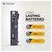 Lapcare LDOBT6C2156 4000mAh 6-Cell Laptop Battery, Black-4