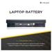 Lapcare LDOBT6C2043 4000mAh 6-Cell Laptop Battery, Black-4