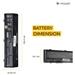 Lapcare LDOBT6C2022 4000mAh 6-Cell Laptop Battery, Black-4