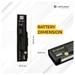 Lapcare LDOBT6C1567 4000mAh 6-Cell Laptop Battery, Black-3