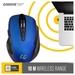 Lapcare Goodie Wireless Optical Mouse, Blue, LKWSBU6931-2