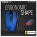 Lapcare Goodie Wireless Optical Mouse, Blue, LKWSBU6931-4