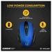 Lapcare Goodie Wireless Optical Mouse, Blue, LKWSBU6931-6