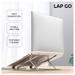 Lapcare LapGo LSE-044 Aluminium Laptop Stand with Pouch for Upto 39.62 cm (15.6 inch) Laptop, Silver-4
