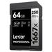 Lexar Professional 1667x 64 GB Silver Series SDXC Memory Card-3