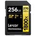 Lexar Professional 1800x 256 GB Gold Series SDXC Memory Card-1 Lexar Professional 1800x 256 GB Gold Series SDXC Memory Card-1
