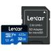 Lexar High-Performance 633x 32 GB Blue Series microSDHC Memory Card with Adapter-1