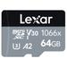 Lexar Professional 1066x 64 GB Silver Series microSDXC Memory Card-1