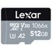 Lexar Professional 1066x 512 GB Silver Series microSDXC Memory Card-1 Lexar Professional 1066x 512 GB Silver Series microSDXC Memory Card-1