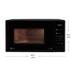 LG MS2043DB, 20 Litres, 700 Watts Solo Microwave Oven with 44 Auto Cook Menu, Black-2 LG MS2043DB, 20 Litres, 700 Watts Solo Microwave Oven with 44 Auto Cook Menu, Black-2