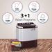 LG 8 kg Semi automatic, Roller Jet Pulsator, Wind jet Dry, 3+1 Washprograms, Rat Away feature, Burguandy, 5 star (P8030SRAZ)-4 LG 8 kg Semi automatic, Roller Jet Pulsator, Wind jet Dry, 3+1 Washprograms, Rat Away feature, Burguandy, 5 star (P8030SRAZ)-4