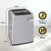 LG 6.5 Kg 5 Star Smart Inverter Fully-Automatic Top Loading Washing Machine (T65SKSF4Z, Middle Free Silver, Smart Diagnosis)-5