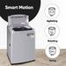 LG 6.5 Kg 5 Star Smart Inverter Fully-Automatic Top Loading Washing Machine (T65SKSF4Z, Middle Free Silver, Smart Diagnosis)-6
