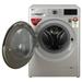 LG 8 Kg 5 Star Inverter Fully-Automatic Front Loading Washing Machine (FHT1408ANL, Silver, with Steam, 2 Years Warranty)-2