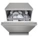 LG 14 Place Dishwasher, WiFi Enabled, True Steam, Quadwash, Inverter Direct Drive Technology, 4 washing arms, Silver (DFB532FP)-4 LG 14 Place Dishwasher, WiFi Enabled, True Steam, Quadwash, Inverter Direct Drive Technology, 4 washing arms, Silver (DFB532FP)-4