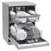LG 14 Place Dishwasher, WiFi Enabled, True Steam, Quadwash, Inverter Direct Drive Technology, 4 washing arms, Silver (DFB532FP)-10 LG 14 Place Dishwasher, WiFi Enabled, True Steam, Quadwash, Inverter Direct Drive Technology, 4 washing arms, Silver (DFB532FP)-10