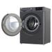 LG 8 kg Front Load, AI Direct Drive, 6 Motion DD, Steam, WiFi Enabled, Smart Diagnosis, Middle Black, 5 Star (FHP1208A5M)-4