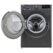 LG 8 kg Front Load, AI Direct Drive, 6 Motion DD, Steam, WiFi Enabled, Smart Diagnosis, Middle Black, 5 Star (FHP1208A5M)-7