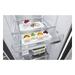 LG 630 L 3 Star Frost Free Side by Side Refrigerator, Matt Black, X257AMC3-11 LG 630 L 3 Star Frost Free Side by Side Refrigerator, Matt Black, X257AMC3-11
