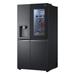 LG 630 L 3 Star Frost Free Side by Side Refrigerator, Matt Black, X257AMC3-5 LG 630 L 3 Star Frost Free Side by Side Refrigerator, Matt Black, X257AMC3-5