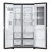 LG 630 L 3 Star Frost Free Side by Side Refrigerator, Matt Black, X257AMC3-7 LG 630 L 3 Star Frost Free Side by Side Refrigerator, Matt Black, X257AMC3-7