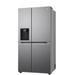 LG 630 L 3 Star Frost Free Side by Side Refrigerator, Shiny Steel, L257CPZ3-2