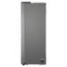 LG 630 L 3 Star Frost Free Side by Side Refrigerator, Shiny Steel, L257CPZ3-14