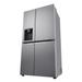 LG 630 L 3 Star Frost Free Side by Side Refrigerator, Shiny Steel, L257CPZ3-4
