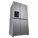 LG 630 L 3 Star Frost Free Side by Side Refrigerator, Shiny Steel, L257CPZ3-5