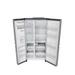 LG 630 L 3 Star Frost Free Side by Side Refrigerator, Shiny Steel, L257CPZ3-9