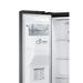LG 630 L 3 Star Frost Free Side by Side Refrigerator, Matt Black, L257CMC3-13