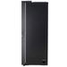 LG 630 L 3 Star Frost Free Side by Side Refrigerator, Matt Black, L257CMC3-15