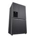 LG 630 L 3 Star Frost Free Side by Side Refrigerator, Matt Black, L257CMC3-4
