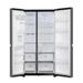 LG 630 L 3 Star Frost Free Side by Side Refrigerator, Matt Black, L257CMC3-6