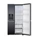 LG 630 L 3 Star Frost Free Side by Side Refrigerator, Matt Black, L257CMC3-8